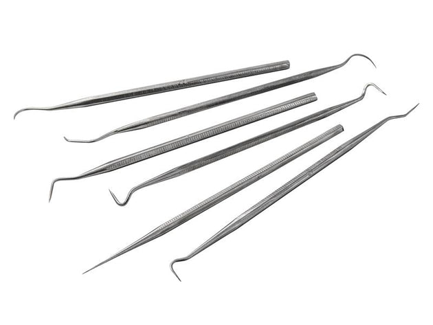 FAIPICKSET - Picks & Carvers Set 6 Piece Stainless Steel