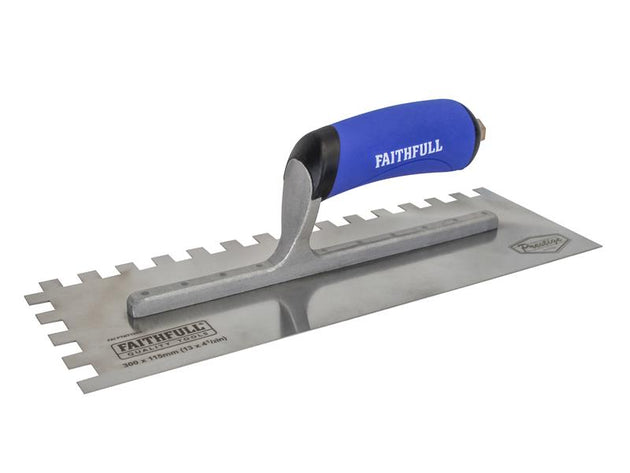 FAIPTNT13SS - Prestige Notched Trowel 330 x 115mm (13 x 4.1/2in) 10mm Notch