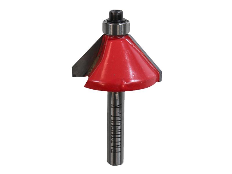 FAIRB81 - Router Bit TCT 45Â° Chamfer 1/4in Shank