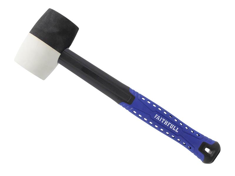 FAIRMBWF16 - Black & White Fibreglass Mallet 16oz
