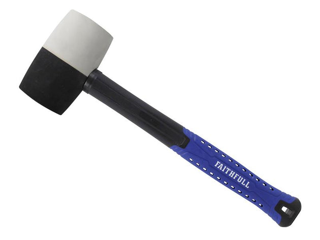 FAIRMBWF24 - Black & White Fibreglass Mallet 24oz