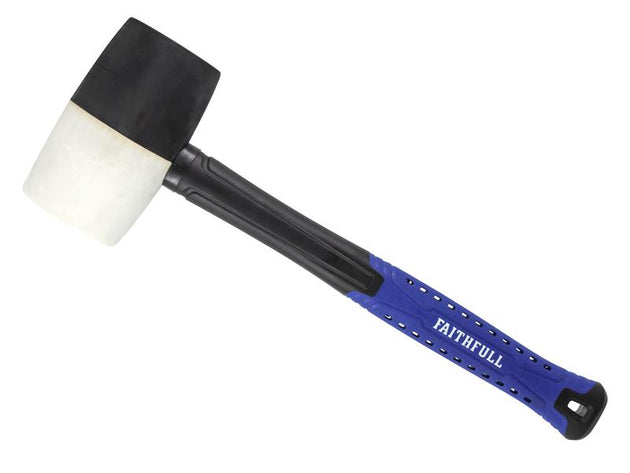 FAIRMBWF32 - Black & White Fibreglass Mallet 32oz