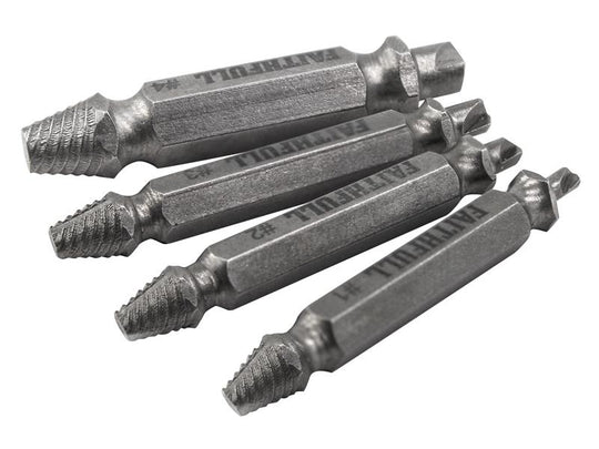 FAISBEXTRACT - Screw Extractor Set, 4 Piece