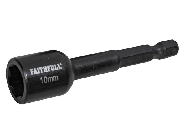 FAISBMNUT10I - Magnetic Impact Nut Driver 10mm x 1/4in Hex