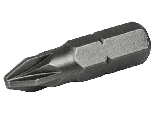 FAISBPZ125 - Pozi S2 Grade Steel Screwdriver Bits PZ1 x 25mm (Pack 3)