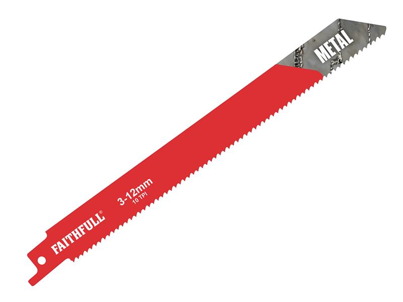 FAISBS1118BF - S1118BF Sabre Saw Blade Metal 200mm 10 TPI (Pack 5)