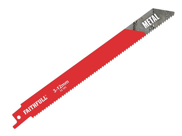 FAISBS1118BF - S1118BF Sabre Saw Blade Metal 200mm 10 TPI (Pack 5)