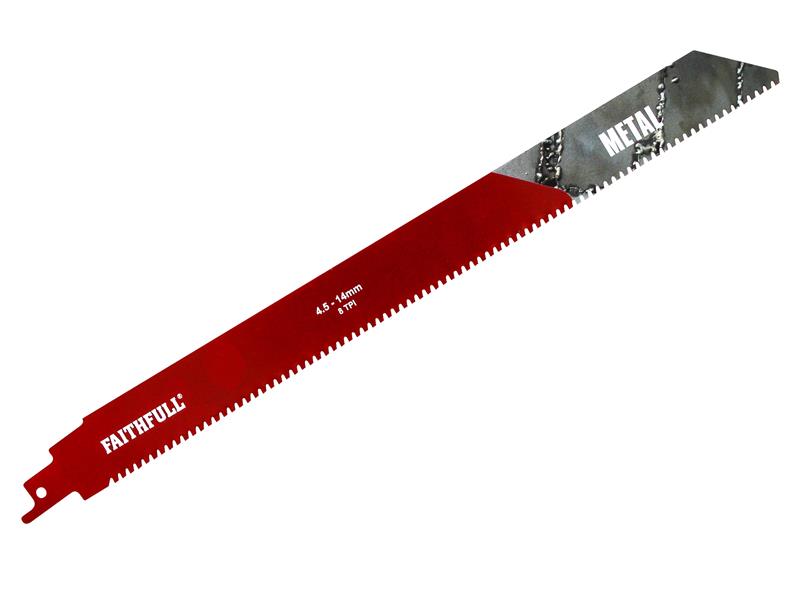 FAISBS1230HM - S1230HM Metal Carbide Sabre Saw Blade 304mm x 8 TPI