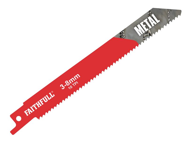 FAISBS918H - S918H Sabre Saw Blade Metal 150mm 10 TPI (Pack 5)