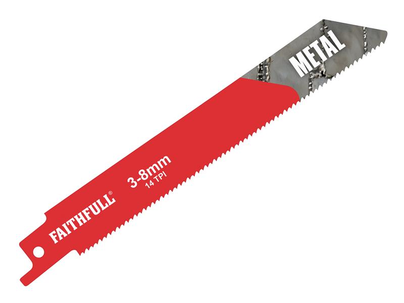 FAISBS922BF - S922BF Sabre Saw Blade Metal 150mm 14 TPI (Pack 5)