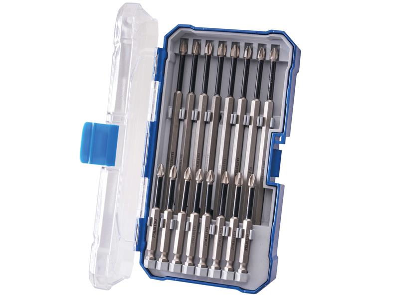 FAISBSET16I - Long Impact Bit Set in Case, 16 Piece