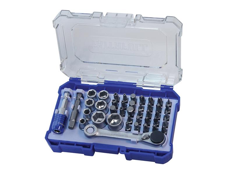 FAISBSET42 - Screwdriver Bit & Socket Set, 42 Piece