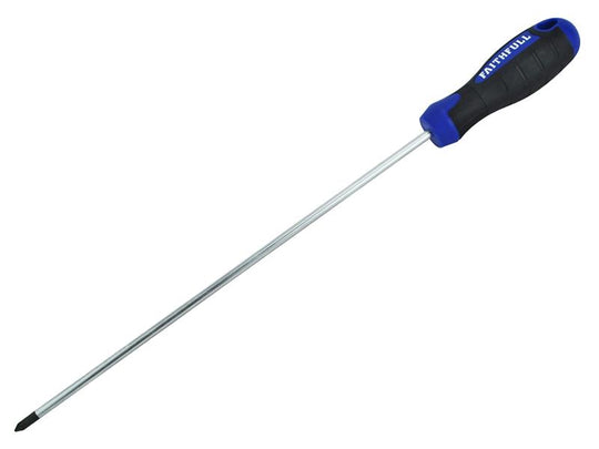 FAISDPZ1L - Soft Grip Screwdriver Pozidriv Tip PZ1 x 250mm Long Reach