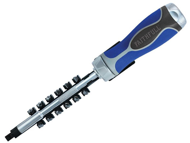 FAISDSET13R - Ratchet Screwdriver Set, 13 Piece