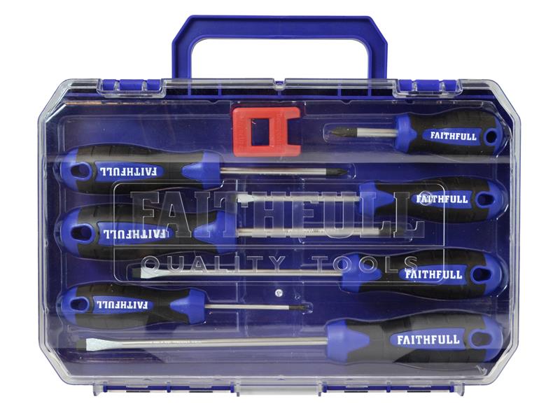 FAISDSET8PRO - Soft Grip Screwdriver Set, 8 Piece