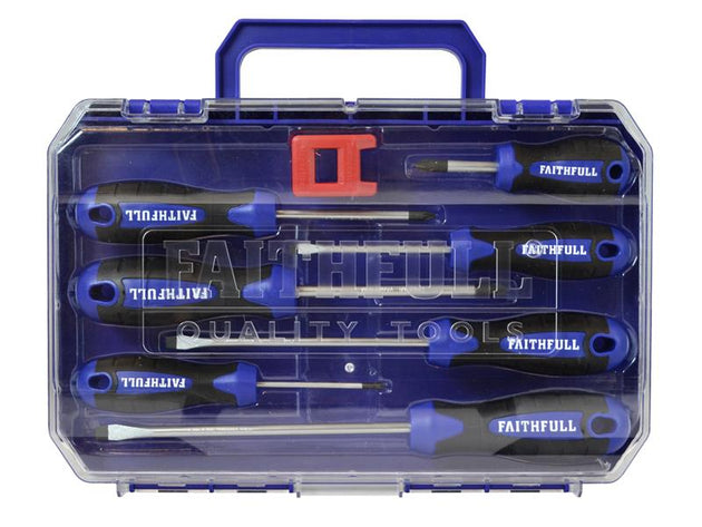 FAISDSET8PRO - Soft Grip Screwdriver Set, 8 Piece