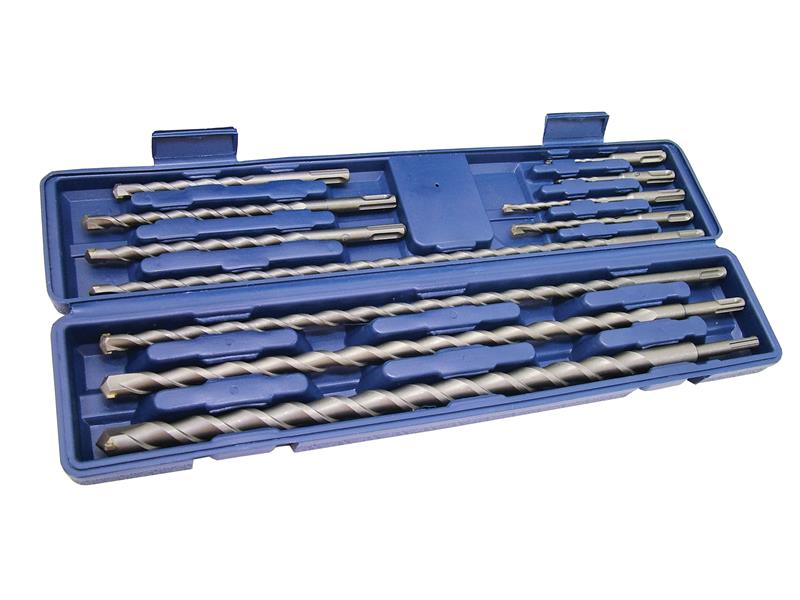 FAISDSSET11 - SDS Plus Drill Bit Set, 11 Piece