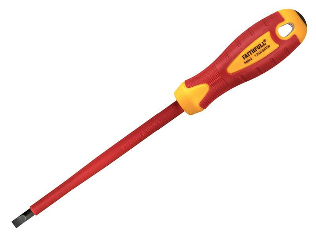 FAISDVDE65 - VDE Soft Grip Screwdriver Parallel Slotted Tip 6.5 x 150mm