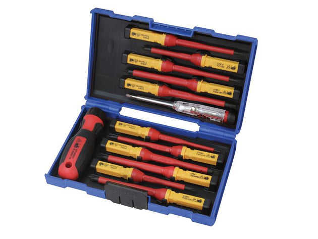 FAISDVDES13I - Interchangeable VDE Screwdriver Set, 13 Piece