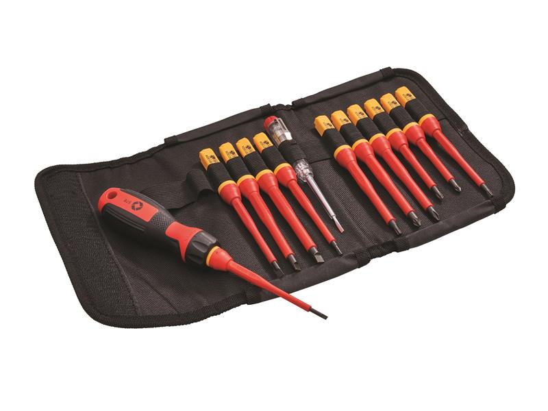 FAISDVDES13W - Quick Change VDE Screwdriver Set, 13 Piece