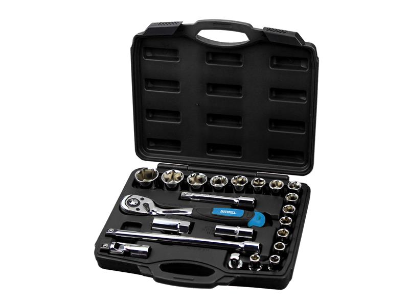 FAISOC1222MQ - 1/2in Socket Set, 22 Piece