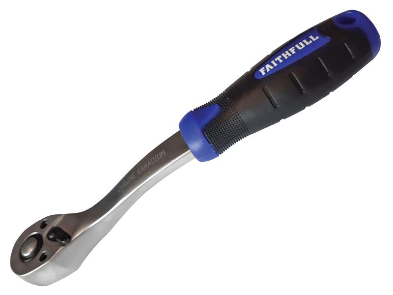FAISOCRAT14N - Ratchet Handle Quick-Release 72 Teeth 1/4in Drive