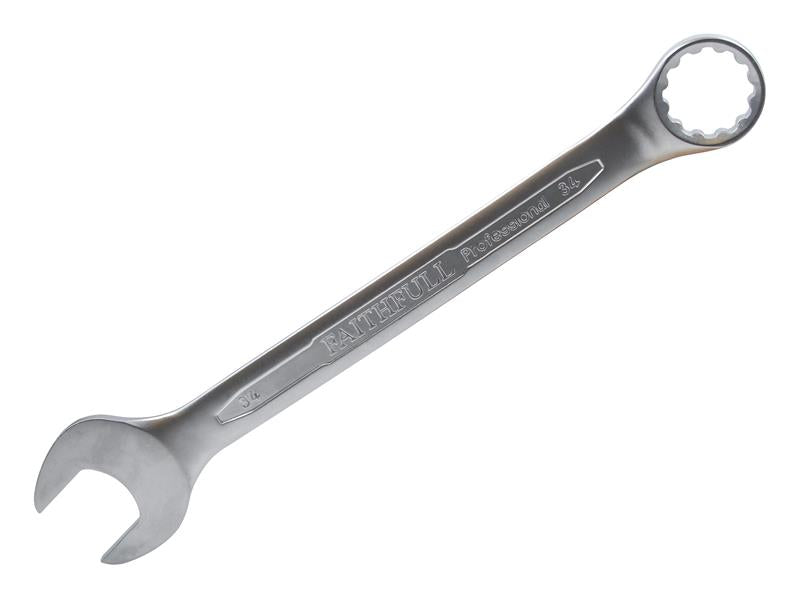 FAISPAC34 - Combination Spanner CV Satin Finish 34mm