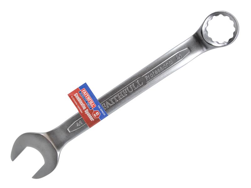 FAISPAC41 - Combination Spanner CV Satin Finish 41mm