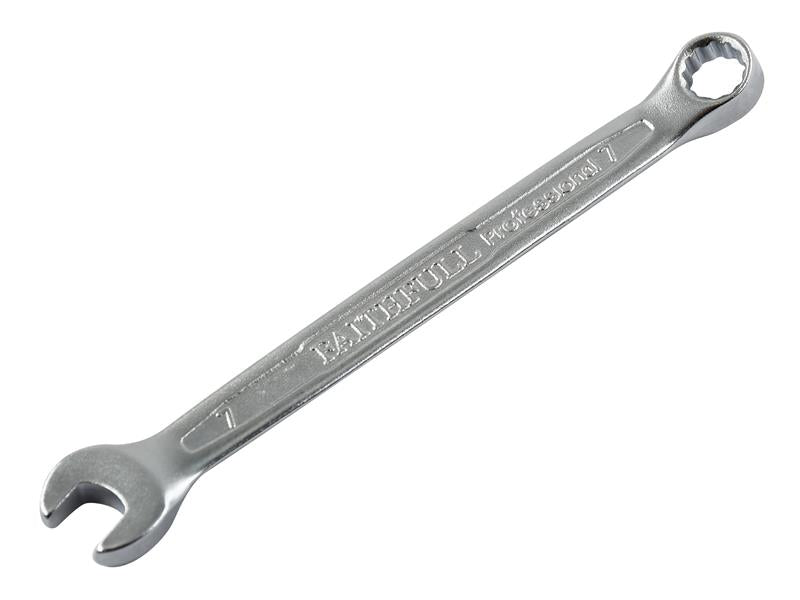 FAISPAC7 - Combination Spanner CV Satin Finish 7mm