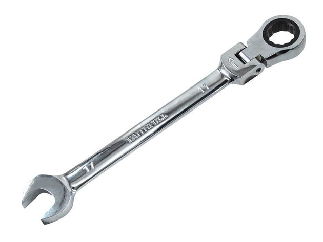 FAISPARAT17 - Ratchet Combination Spanner Flex Head CV 17mm
