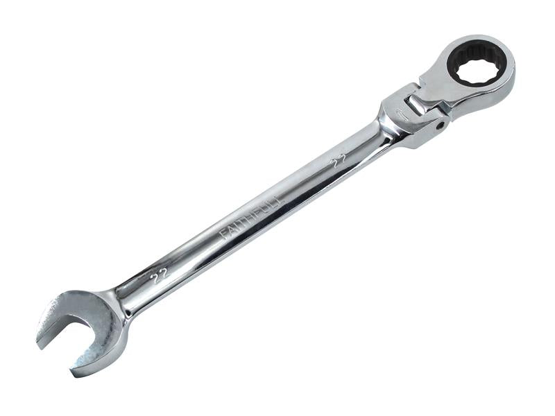 FAISPARAT22 - Ratchet Combination Spanner Flex Head CV 22mm