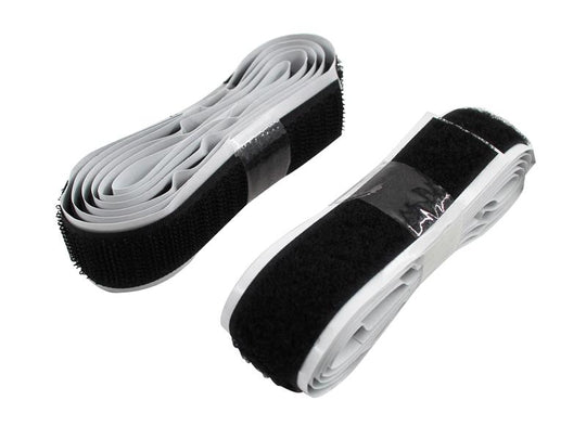 FAITAPEHLB - Hook & Loop Self Adhesive Tape Black 20mm x 1m