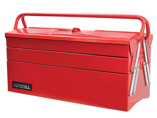 FAITBC517 - Metal Cantilever Toolbox - 5 Tray 40cm (16in)