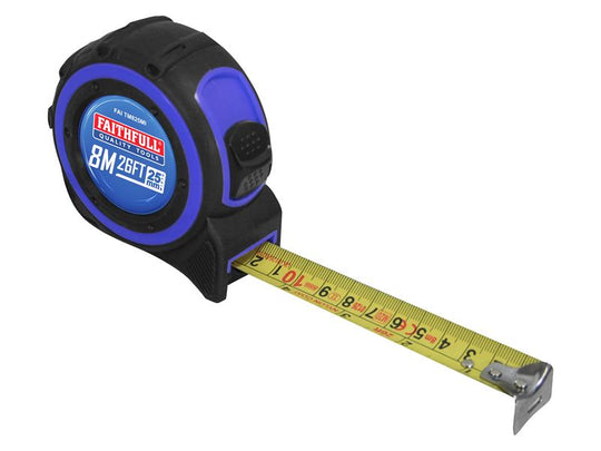 FAITM825MI - Trade Tape Measure 8m/26ft (Width 25mm)