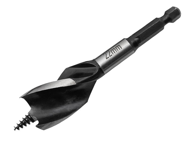 FAITPAS22 - Tri-Point Speed Auger Bit 22mm Stubby