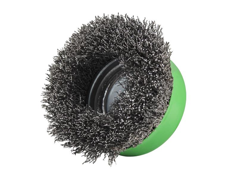 FAIWBC75SSXL - X-LOCK Wire Cup Brush 75mm M14x2, 0.30mm Stainless Steel Wire