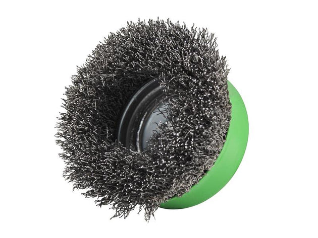 FAIWBC75SSXL - X-LOCK Wire Cup Brush 75mm M14x2, 0.30mm Stainless Steel Wire