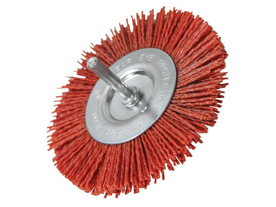 FAIWBN100C - Nylon Circular Brush 100mm x 6mm Shank