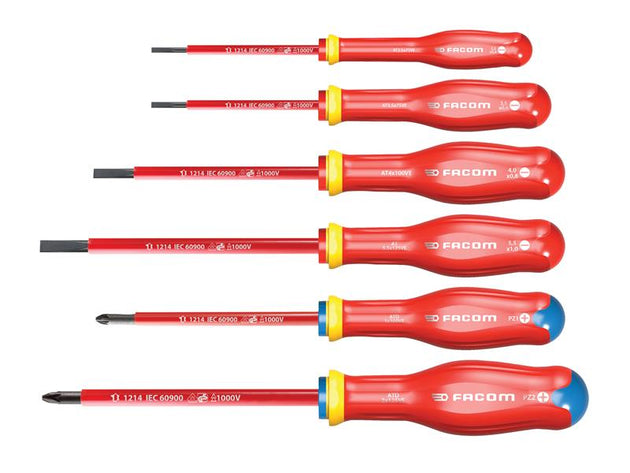 FCMATDVEJ6PB - ProtwistÂ® VDE Screwdriver Set, 6 Piece