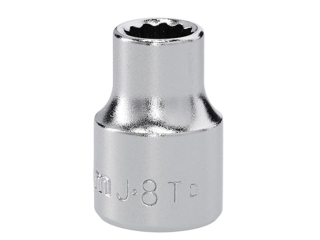 FCMJ8T - J.8T 12 Point Standard Socket 3/8in Drive 8mm