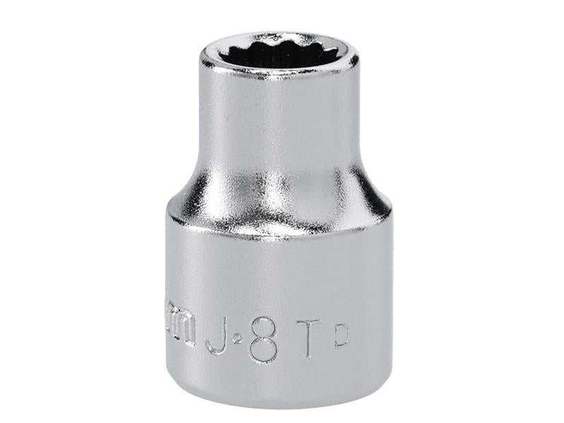 FCMJ8T - J.8T 12 Point Standard Socket 3/8in Drive 8mm