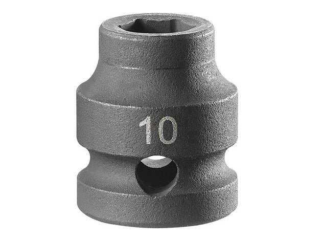 FCMNSS10A - 6-Point Stubby Impact Socket 1/2in Drive 10mm