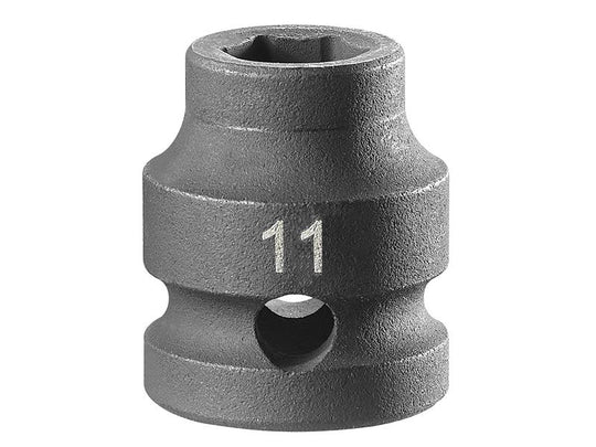 FCMNSS11A - 6-Point Stubby Impact Socket 1/2in Drive 11mm