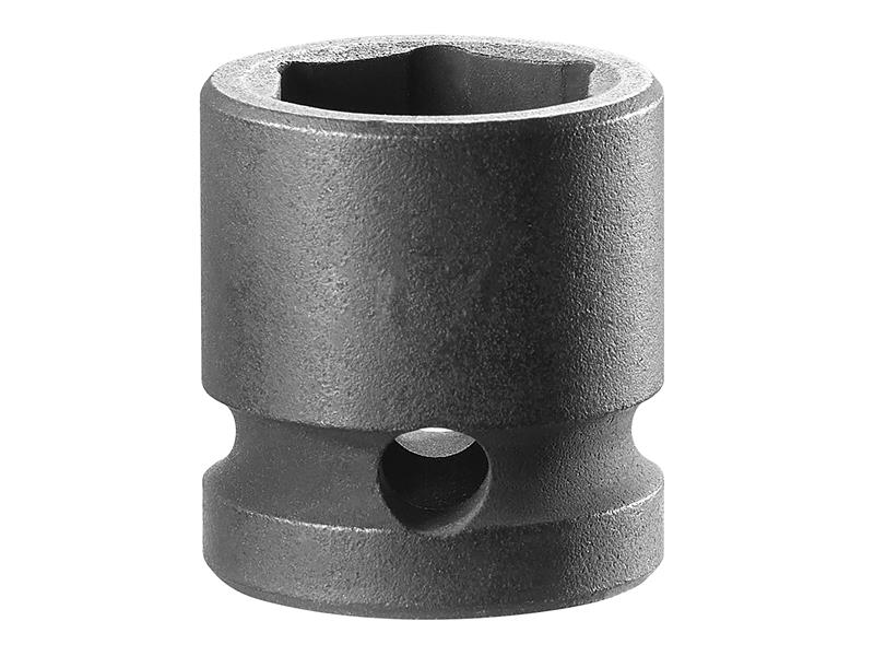 FCMNSS18A - 6-Point Stubby Impact Socket 1/2in Drive 18mm