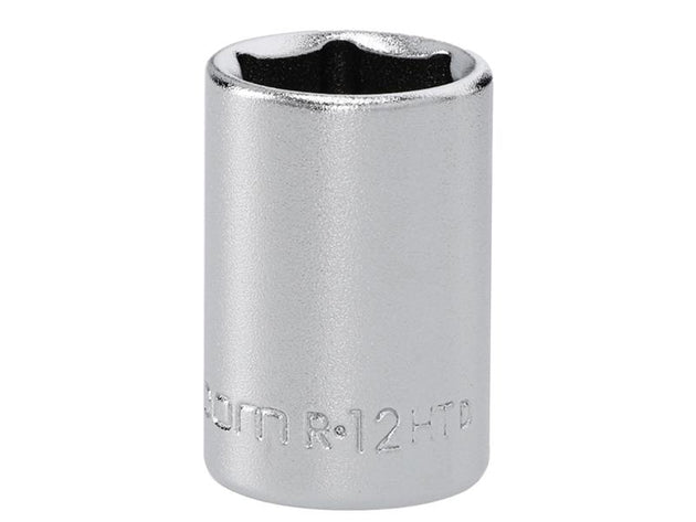 FCMR12HT - R.12HT 6 Point Standard Socket 1/4in Drive 12mm