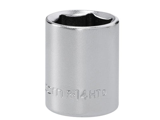 FCMR14HT - R.14HT 6 Point Standard Socket 1/4in Drive 14mm