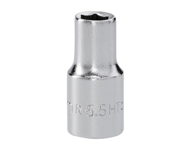 FCMR55HT - R.5.5HT 6 Point Standard Socket 1/4in Drive 5.5mm