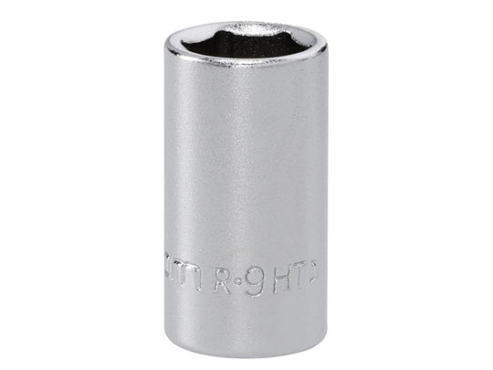 FCMR9HT - R.9HT 6 Point Standard Socket 1/4in Drive 9mm