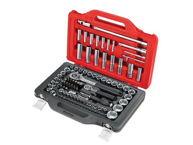 FCMRSL151100 - 1/4in & 1/2in Drive Socket Set, 100 Piece