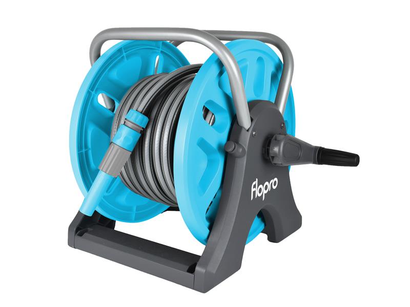 FLO70300476 - Flopro NeverKink EasyReel Complete Hose Reel Set 25m